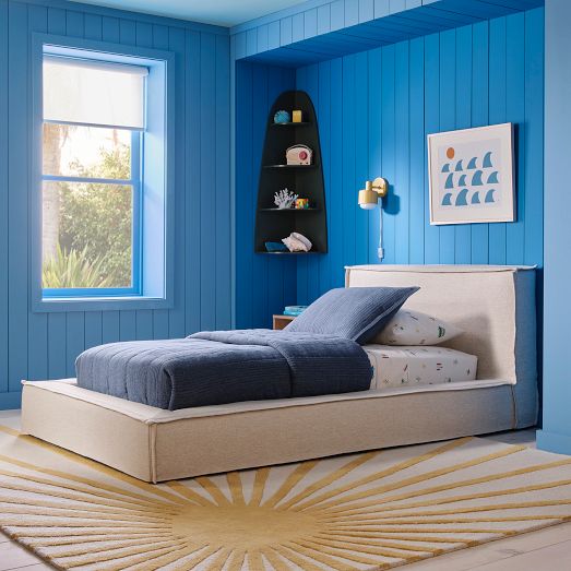Scout Slipcover Bed by West Elm