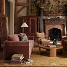 Pierce &amp; Ward Burl Inlay Coffee Table (42")