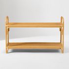 Curved Rattan Small Shelf (42")