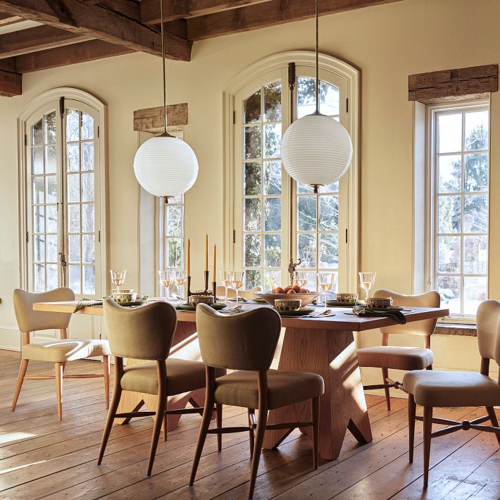 Pierce & Ward Burl Wood Dining Table (90