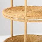 Adria Rattan Side Table (16")