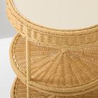 Adria Rattan Side Table (16")