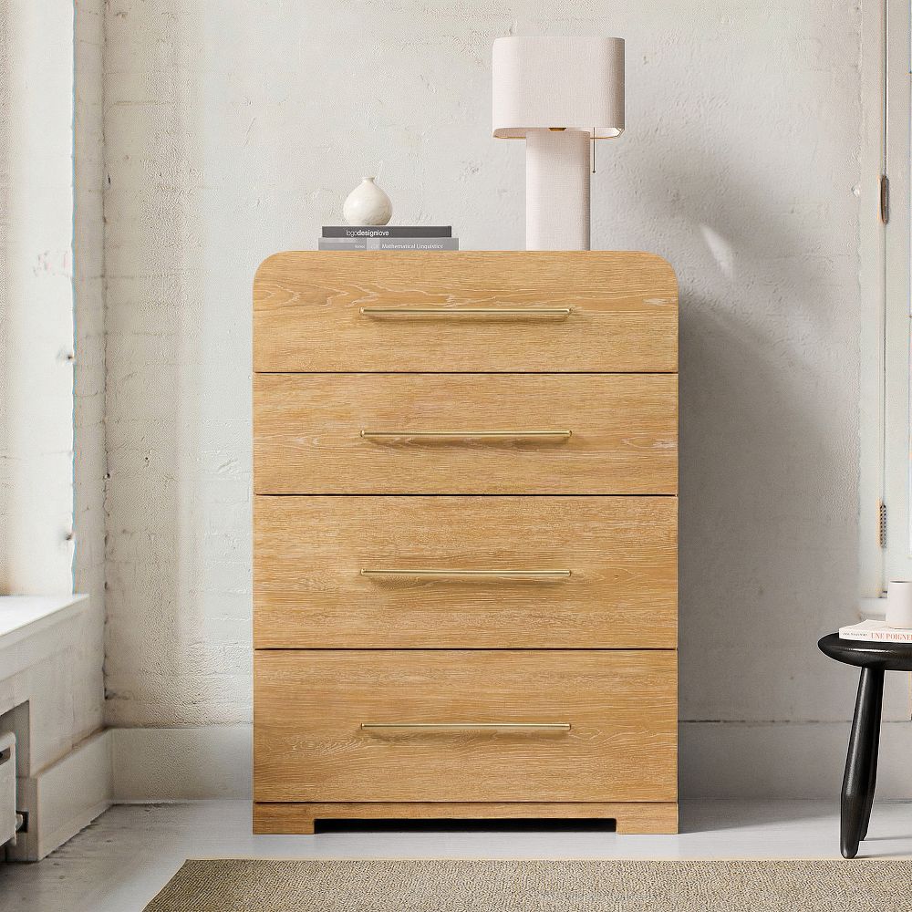 Ava Cerused 4-Drawer Dresser (35") by West Elm