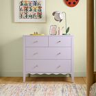 Kids Daisy Narrow 4-Drawer Dresser (36")