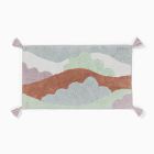 Butterfly Clouds Bath Mat