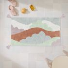 Butterfly Clouds Bath Mat