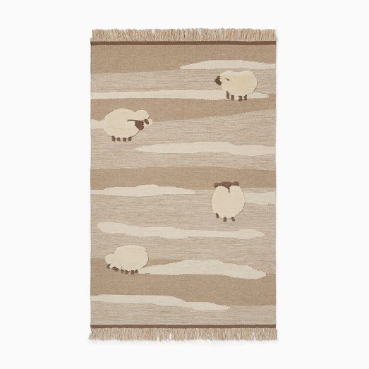 Little Sheep Wool Rug by West Elm