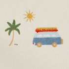 Surf Shack Baby Blanket