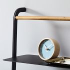 Yamazaki Leaning Clothes + Towel Rack with Shelf