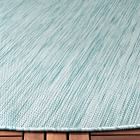 Textured Monochrome Outdoor Performance Rug