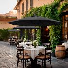 Contract Grade 9' Round Outdoor Patio Umbrella - Rustproof Aluminum Frame