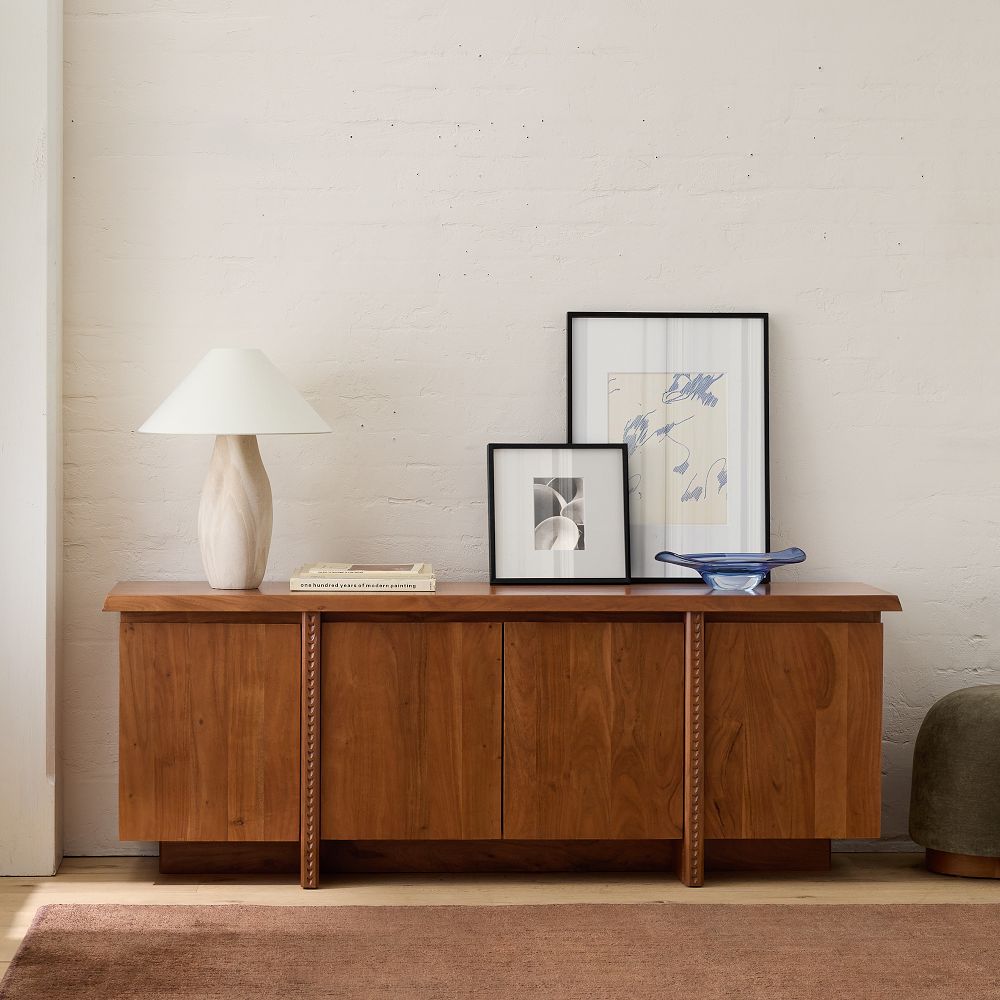 Mackenzie Solid Wood Media Console (68") by West Elm