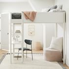 Mid-Century Modern Petal Upholstered Chair