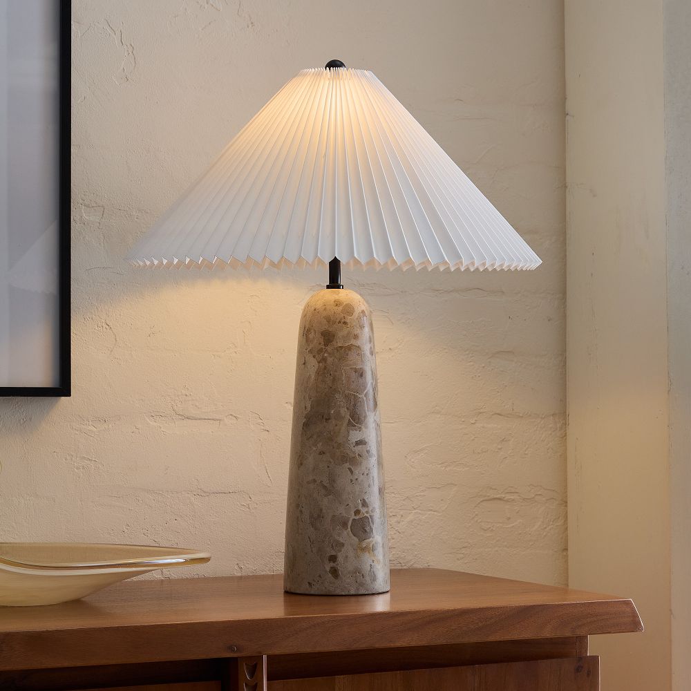 Louis Marble Table Lamp (22") by West Elm