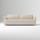 Open Box: Leroy 96" Sofa, Yarn Dyed Boucle, Alabaster, Almond