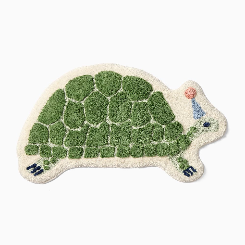 Turtle Shaped Bath Mat - Bath Mat, Multi