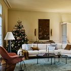 Winter Sprigs Brocade Pillow Cover