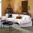 Winter Sprigs Brocade Pillow Cover