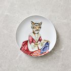 Dapper Animal Patriotic Salad Plates