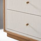 Gwyneth Linen Front Nightstand (24")