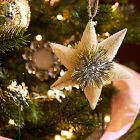 Modern Bottlebrush Star Ornaments