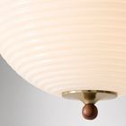 Pierce &amp; Ward Glass Pendant (16")