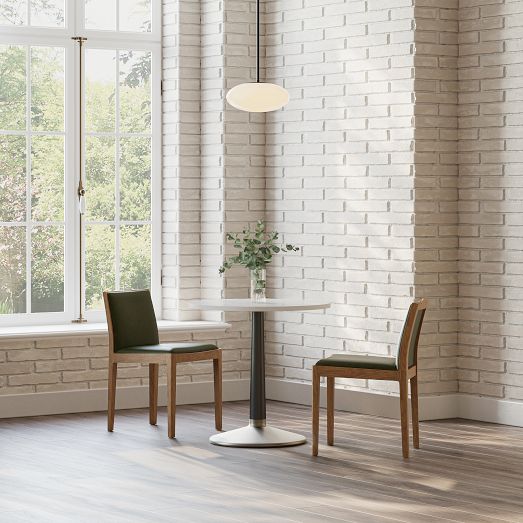 Raymond Restaurant Round Dining Table - Quartz by West Elm