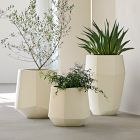 Fallon Faceted Ficonstone Indoor/Outdoor Planter