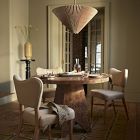 Pierce &amp; Ward Burl Wood Round Bistro Table (42")