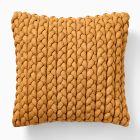 Braided Jersey Pillow Cover