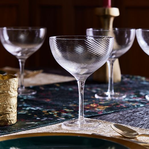 Classon Coupe Glass Sets by West Elm