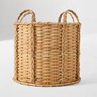 Round Raffia Basket