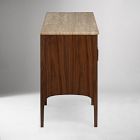 Amalthea Travertine Buffet (64")