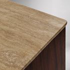 Amalthea Travertine Buffet (64")