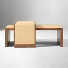 Baldwin Raffia Nesting Coffee Tables (28"&ndash;40")