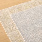 Metallic Foil Linens Placemat Sets