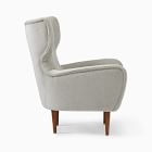 Lucia Wing Chair - Wood Legs