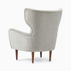 Lucia Wing Chair - Wood Legs