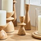 Tira Wood Candleholders