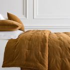 Classic Cotton Velvet Tack Stitch Quilt &amp; Shams