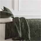 Chenille Tack Stitch Quilt &amp; Shams