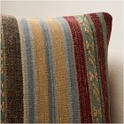 Handwoven Mixed Stripe Pillow Cover