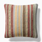 Handwoven Mixed Stripe Pillow Cover