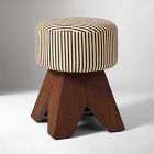 Open Box: Pierce &amp; Ward Swivel Vanity Stool - Pierce &amp; Ward Stripe, Claro