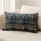 Shibori Wide Stripe Pillow Cover