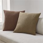 Two-Tone Texture Pillow Cover