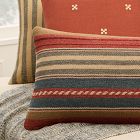 Handwoven Varied Stripe Pillow Cover