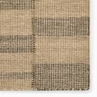 Melange Grid Flatweave Wool Rug Swatch