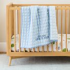Modern Stripe Reversible Baby Quilt