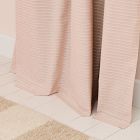 Chambray Tack Stripe Blackout Curtain